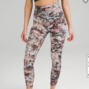 Lululemon Align HighRise-Earth Tone Nature Inspired Leggings-Size 8